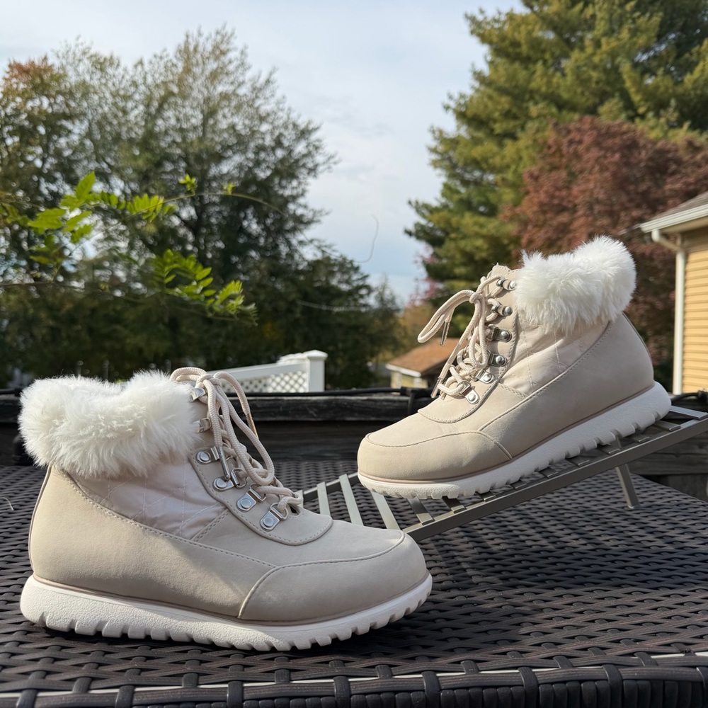 Karen Scott Wanona Faux Suede Booties - Picture 2 of 11